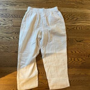 Madewell Lightspun Pull-On Balloon Pants.